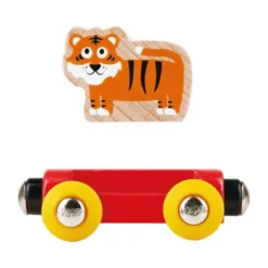 Hape Puzzel Treinset - Rainbow Puzzle Railway