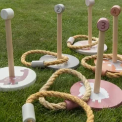 Jep! Kids Ring Toss - Taupe/Pink