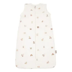 Jollein Baby Slaapzak met Afritsbare Mouw Sleepy Miffy Terry - Biscuit - 90 cm