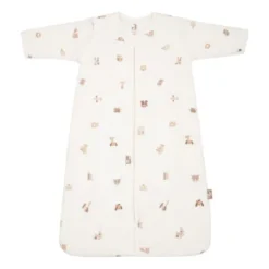 Jollein Baby Slaapzak met Afritsbare Mouw Sleepy Miffy Terry - Biscuit - 90 cm