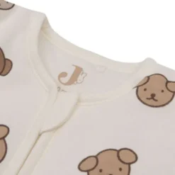 Jollein Baby Slaapzak met Afritsbare Mouw Sleepy Miffy Terry - Biscuit - 90 cm