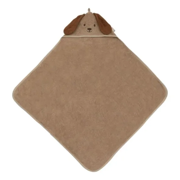 Jollein Badcape Dier - Badstof - 75x75 cm - Charlie