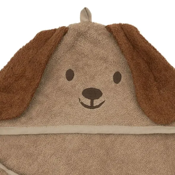 Jollein Badcape Dier - Badstof - 75x75 cm - Charlie