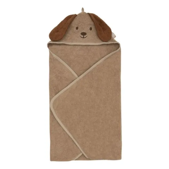 Jollein Badcape Dier - Badstof - 75x75 cm - Charlie
