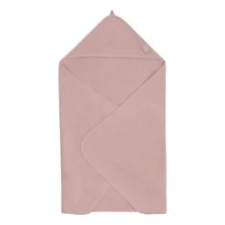 Jollein Badcape Uni - Badstof - 100x100 cm - Wild Rose