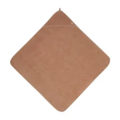 Jollein Badcape Uni - Badstof - 75x75 cm - Biscuit