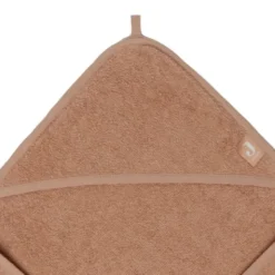Jollein Badcape Uni - Badstof - 75x75 cm - Biscuit