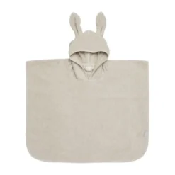 Jollein Badponcho Oortjes - Badstof - Nougat