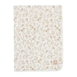Jollein Bloomy Deken Wieg - 75 x 100 cm - Jersey