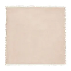Jollein Deken Ledikant - 120 x 120 cm - Fringe Stripe Biscuit/Ivory GOTS
