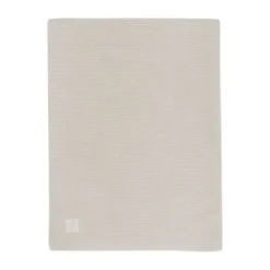 Jollein Deken Wieg - Basic Knit - 75 x 100 cm - Oatmeal