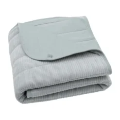 Jollein Deken Wieg 75x100cm Velvet Rib - Sea Green