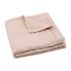 Jollein Deken - 75 x 100 cm - Hydrofiel - Jacquard Wild Rose GOTS