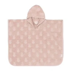 Jollein Jacquard Badponcho Miffy - Badstof - Wild Rose