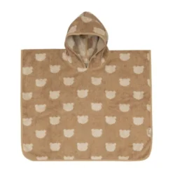Jollein Jacquard Badponcho - 2-zijdig - Badstof - Sun