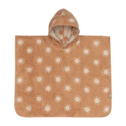 Jollein Jacquard Badponcho - 2-zijdig - Badstof - Sun