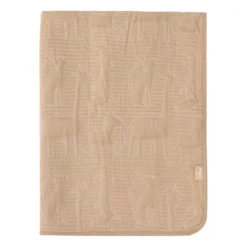 Jollein Jungle Jambo Ledikantdeken - 100 x 150 cm - Biscuit / Oatmeal