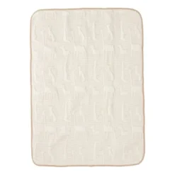 Jollein Jungle Jambo Ledikantdeken - 100 x 150 cm - Biscuit / Oatmeal