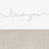 Jollein Love You Ledikantlaken Nougat 120 x 150 cm
