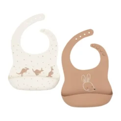 Jollein Siliconen Slab - Kangaroots - 2 Stuks