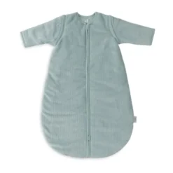 Jollein Slaapzak Winter Met Afritsbare Mouw Rond - 70 cm - Rib - Sea Green