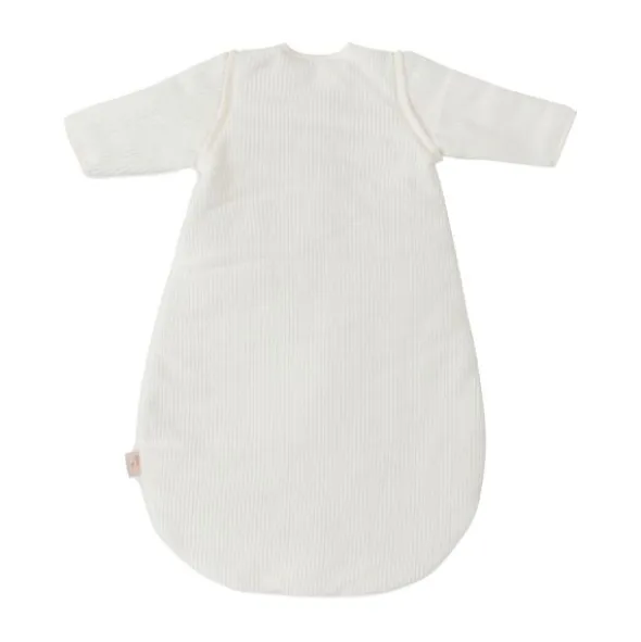 Jollein Slaapzak Winter Met Afritsbare Mouw Rond - 60 cm - Rib - Ivory