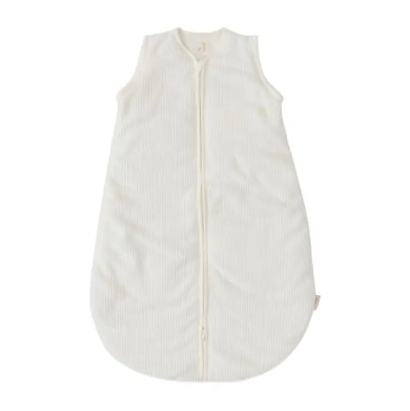 Jollein Slaapzak Winter Met Afritsbare Mouw Rond - 60 cm - Rib - Ivory