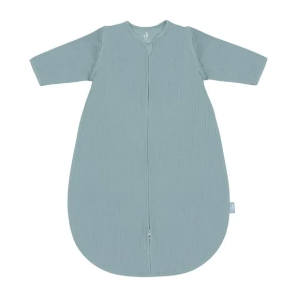 Jollein Slaapzak Zomer Met Afritsbare Mouw - 60 cm - Ajour Seagreen