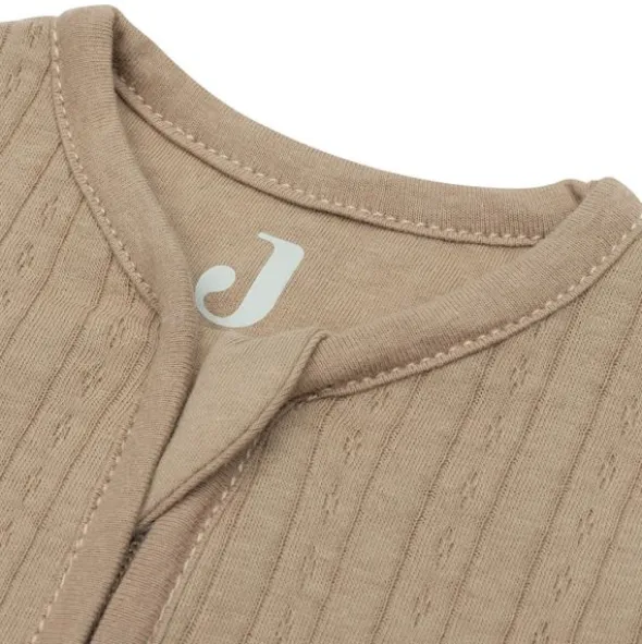 Jollein Slaapzak Zomer Met Afritsbare Mouw - 60 cm - Ajour Biscuit