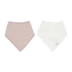 Jollein Slab Bandana Hydrofiel - Wild Rose / Oatmeal - 2 Stuks