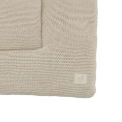 Jollein Tweeling Boxkleed - Basic Knit - 71 x 122 cm - Oatmeal