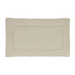 Jollein Tweeling Boxkleed - Basic Knit - 71 x 122 cm - Oatmeal