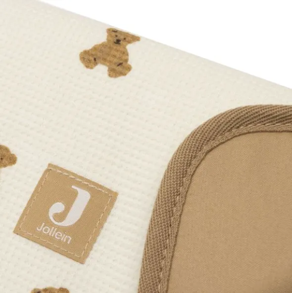 Jollein Verschoningsmat - Mini Teddy Bear Little Waffle