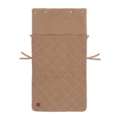 Jollein Voetenzak 3/5 Punts - Groep 0+ - Check Knit - Biscuit