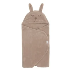 Jollein Wikkeldeken - Milky Coffee - Bunny Cloudy Rib