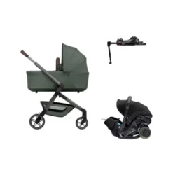 Joolz Hub 2 Kinderwagen 4-in-1 - Forest Green | Doona X Autostoeltje | Doona X Isofix Base