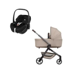 Joolz Hub 2 Kinderwagen 3-in-1 - Sandy Taupe | Joolz X Maxi-Cosi Pebble 360 Pro 2 Autostoeltje