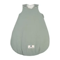 Julius Zöllner Muslin Babyslaapzak - Groen - 50/56 cm
