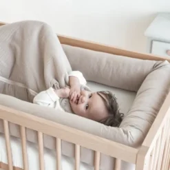 Julius Zöllner Muslin Babyslaapzak - Groen - 50/56 cm