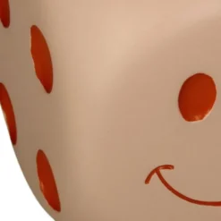 Kersten Ornament Dobbelsteen Smiley LED - Geel