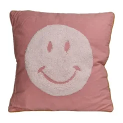 Kersten Sierkussen Smiley 45 x 45 cm - Roze