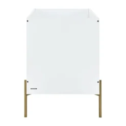 Kidsmill Boutique Babybed Wit / Brass 60 x 120 cm