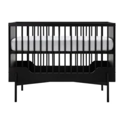 Kidsmill Boutique Babybed Zwart Mat 60 x 120 cm