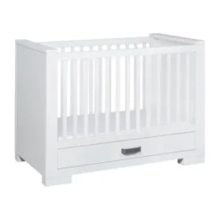 Kidsmill Brent Babybed Met Lade Wit 60 x 120 cm