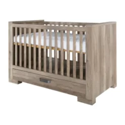 Kidsmill Brent Babybed Met Lade Oldwood 60 x 120 cm