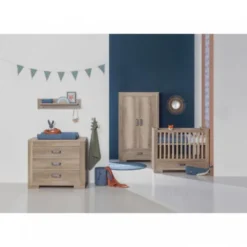 Kidsmill Brent Babybed Oldwood 70 x 140 cm