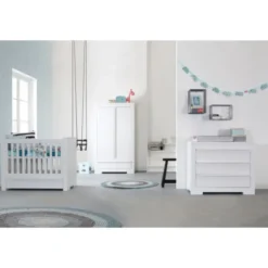 Kidsmill Bretagne Babybed Wit 60 x 120 cm