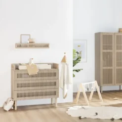 Kidsmill Dai Babykamer Eiken | Ledikant 60 x 120 cm + Commode