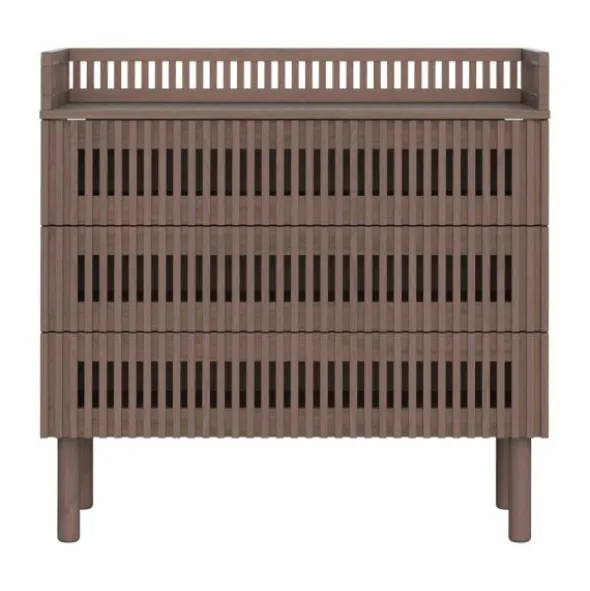 Kidsmill Dai Commode Uitbreiding - Design Kuif - Walnoot