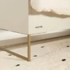 Kidsmill Intense II Bed 90 x 200 - Oatmeal / Patinated Brass